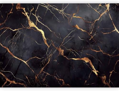 artgeist Peel and Stick Wall Mural, Living Room Decor Stone Wall 154x110 in by artgeist