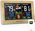 Newentor Weather Station Wireless Indoor Outdoor Thermometer by Newentor