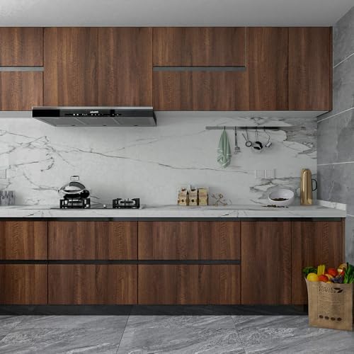Large Walnut Wood Contact Paper Peel and Stick Wood Wallpaper Removable - Image 2