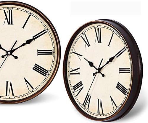 Yesland 11 Inch Wall Clock Silent Non Ticking, Vintage Decorative Quartz Clock - Image 3
