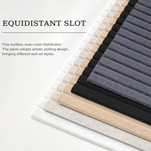 Large Acoustic Wall Panels, 5 Pack, Dark Grey - Image 5