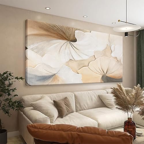 Suconvng Canvas Art Wall Decor Large Size Abstract Floral Wall Art by Suconvng