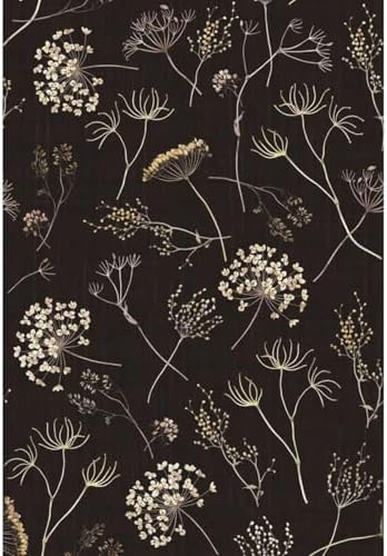 Main Street Peel and Stick Wallpaper Sheets, Queen Anne's Lace by MainStreet