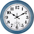 JENLYSTIME 12 Inch Indoor/Outdoor Retro Waterproof Wall Clock by JENLYSTIME