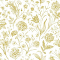 Floral Peel and Stick Wallpaper Gold Contact Paper 17in x 118in by lenify
