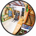 12” Acrylic Convex Mirror, Round Indoor Security Mirror by VisionMetalizersInc