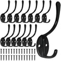 Homanu 14 Pack Coat Hooks Wall Mounted by Homanu