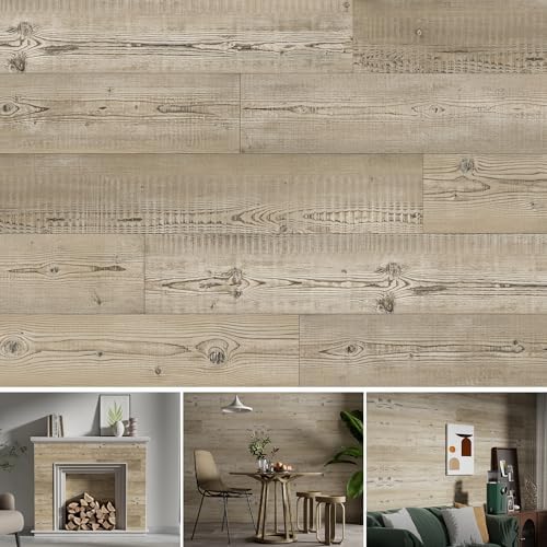 SINGULARWOOD Wall Panels, Peel&Stick Installation Vinyl Planks by SINGULARWOOD