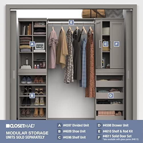 ClosetMaid Modular Storage Shelf and Hang Rod Kit - Image 4