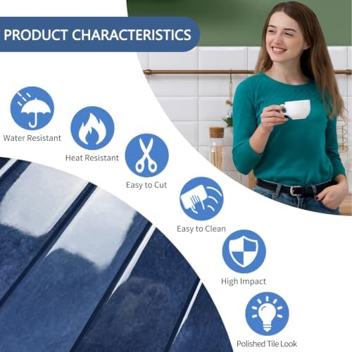 10 Sheets Upgraded Thicker Design Subway Tile Peel and Stick Backsplash - Image 2