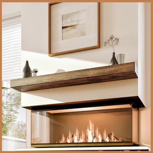 Avana Floating Fireplace Mantle by AvanaHome