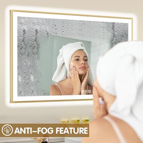 55x36 Inch LED Bthroom Mirror - Image 6