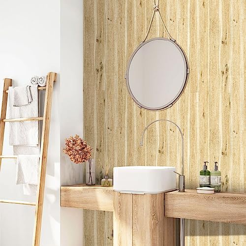 Yun-aeon Wood Peel and Stick Wallpaper 17.7” ×480” Grain Contact Paper - Image 5