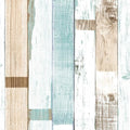 Yun-aeon Natural Wood-Light Blue Contact Paper Peel and Stick Wallpaper by YUN-aeonPeelandStickWall