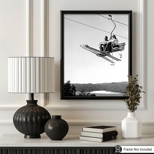 Poster Master Vintage Ski Lift Print - Image 3