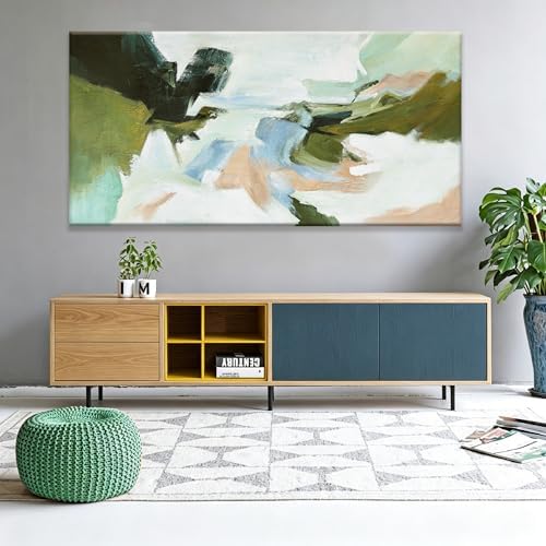 Suconvng Large Abstract Wall Art Colorful Wall Art Living Room Canvas Art Wall - Image 2