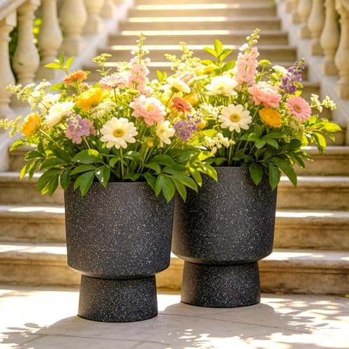 Autodaya 16.8" Urn-Style Planters Set of 2 - Image 3