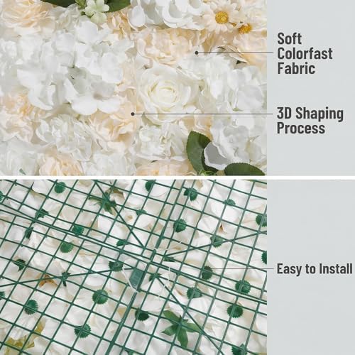 Flower Wall Backdrop 6 Panels 16×24 Inch - Image 3