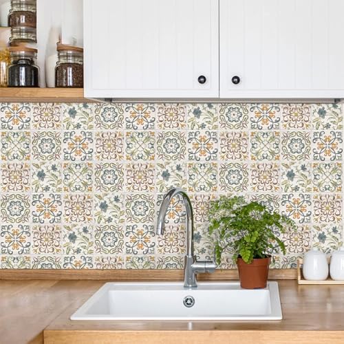 Wudnaye Faux Tile Peel and Stick Wallpaper - Image 2