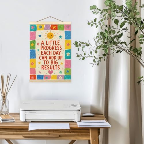 madalo Inspirational Mental Health Wall Art Poster Hanger Frame 12x16 Inch - Image 5
