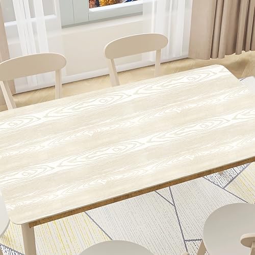 Beige and Gold Wood Contact Paper 17.3"x120" Peel and Stick Wallpaper - Image 5