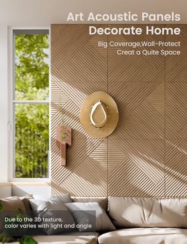 Fluxynara 6-Pack Felt Bulletin Board, Natural Oak Diamond Chevron-1 - Image 4