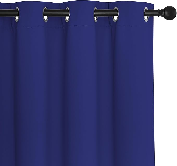 NICETOWN Navy Blue Blackout Curtains - Image 7