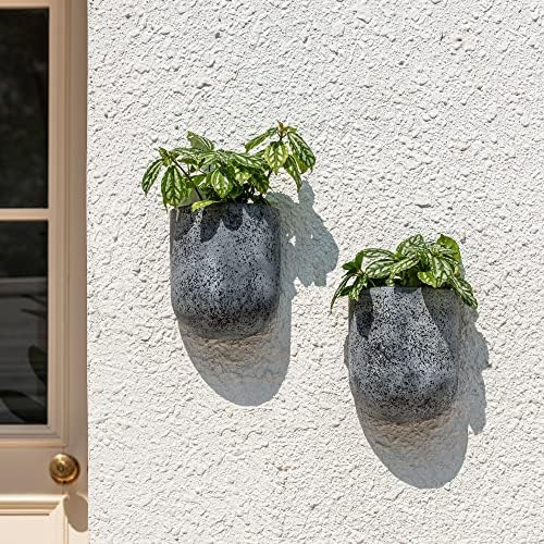 LA JOLIE MUSE Wall Planters for Indoor Plants, Hanging Flower Pots, 2 Pack - Image 2