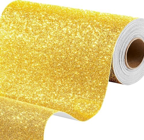 Stickyart Gold Glitter Cardstock Paper by Stickyart