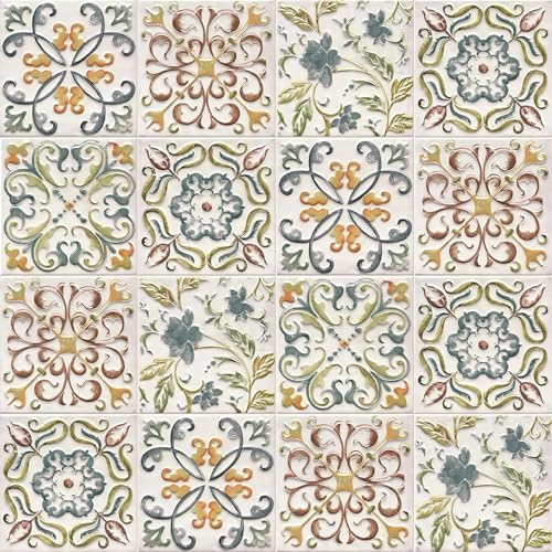 Wudnaye Faux Tile Peel and Stick Wallpaper by Wudnaye