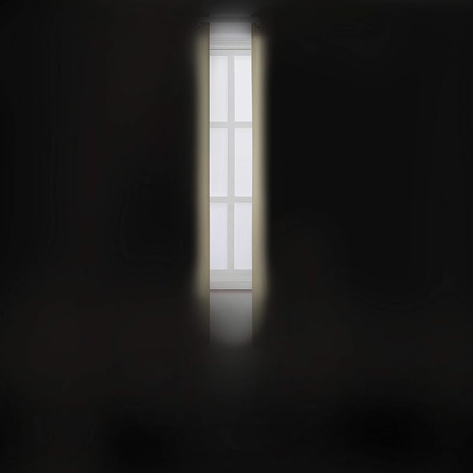 LEMOMO Beige Blackout Curtains 34 x 63 Inch Length/Set of 2 Curtain - Image 3