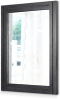AAZZKANG Black Mirrors for Wall Rectangle Wood Framed Decorative Wall Hanging by AAZZKANG