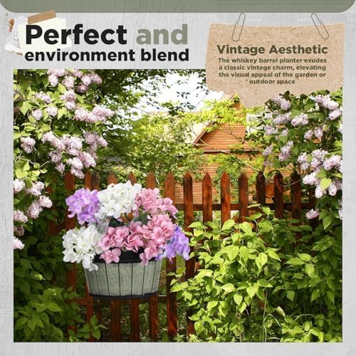 Layhit 6 Pcs Wall Hanging Planters, 10 Inches - Image 4