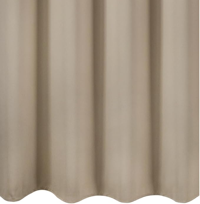 LEMOMO Khaki Blackout Curtains 52 x 63 Inch Length/Set of 2 Curtain - Image 8