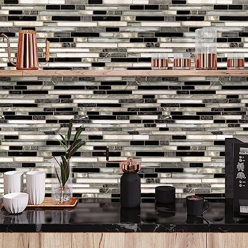Livebor Backsplash Peel and Stick Wallpaper Kitchen Wallpaper17.7” x 196.8” - Image 2