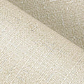 FunStick Beige Textured Grasscloth Peel and Stick Wallpaper Neutral 16"x80" by FunStick
