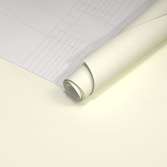 Yancorp 24"x120" Matte Beige Contact Papaer Peel and Stick Wallpaper Vinyl Wrap - Image 6