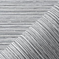 Grasscloth Textured Wallpaper Dark Gray Linen Thick 24" X 394" Fabric Contact by osayhome
