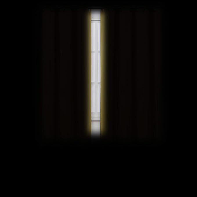 LEMOMO Yellow Thermal Blackout Curtains/38 x 54 Inch/Set of 2 Panels Room - Image 3