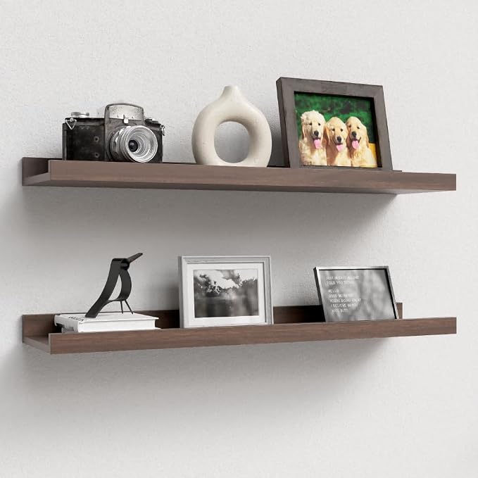 Boswillon 23.6 Inch Long Floating Shelves by Boswillon