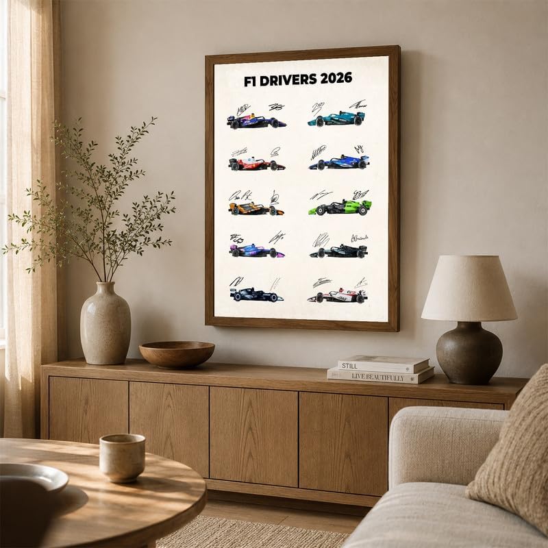 InkFlow Posters Motorsport Canvas Poster - Image 3