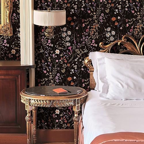 JiffDiff Floral Wallpaper Peel and Stick- 1181" x 17.3" Farm Wildwood Self - Image 3