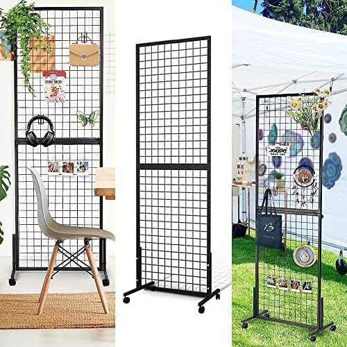 NectaCol Grid Wall Panels, 2 Packs 2'x 6' Gridwall Panels Tower - Image 4
