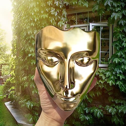 Face Vase, Ceramic Female Form Vase, Modern Sculpture Planter Pot, Human Face - Image 3