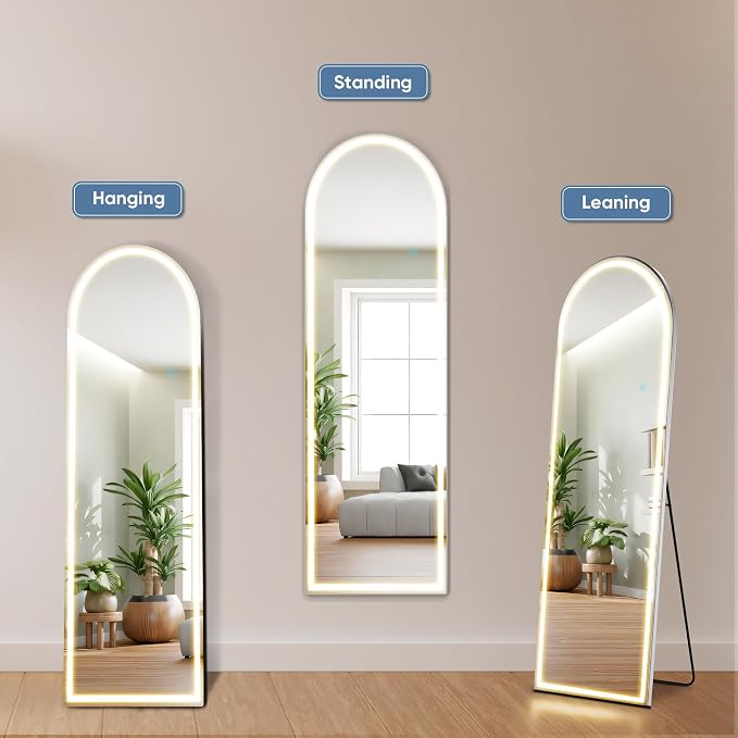 DUMOS Arched LED Mirror Full Length - Image 4