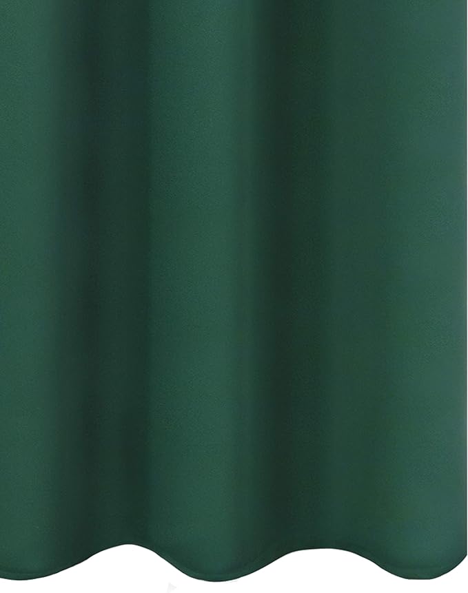 LEMOMO Dark Green Thermal Blackout Curtains/42 x 95 Inch/Set of 2 Panels Room - Image 8