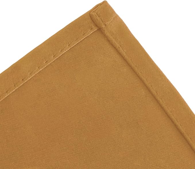 LEMOMO Blackout Curtains 42 x 63 inch/Mustard YellowCurtains Set of 2 - Image 7