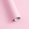 118"x17.7" Pink Peel and Stick Wallpaper Solid Color Contact Paper by SAFIYYA