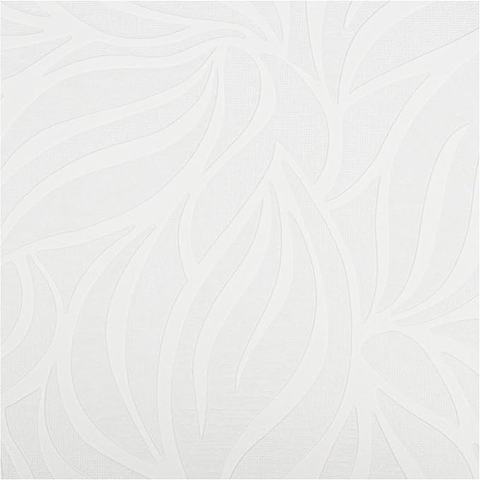 Graham and Brown 18390 Eden Wallpaper White, 20.5 x 396 inches by GrahamandBrown