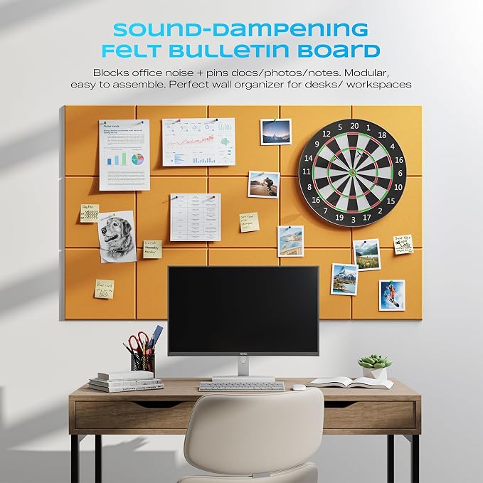 22 Pack Self-Adhesive Acoustic Panels, Soundproof Wall Panels - Image 4